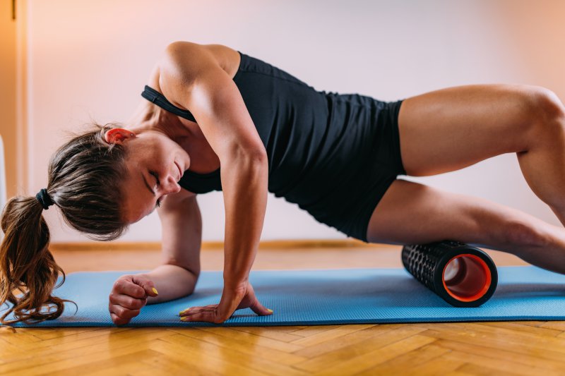 Faszientraining für den Oberschenkel