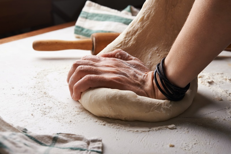 Casein kann Zutaten wie Mehl ersetzen