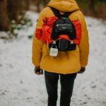 Daunenjacke im Einsatz