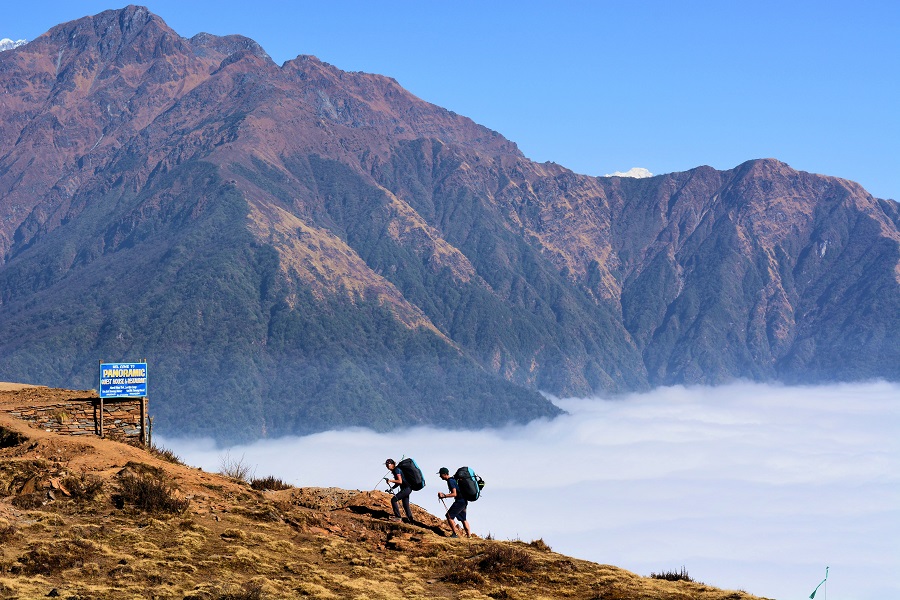 Biwakieren nach dem Wandern