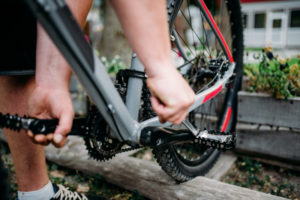 Mountainbike Pedal Test