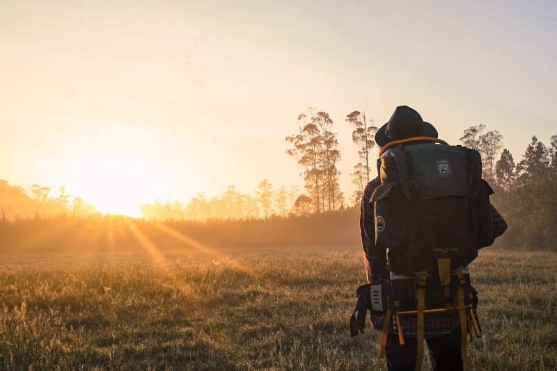 Die Trinkblase als Unterstützung beim Wandern