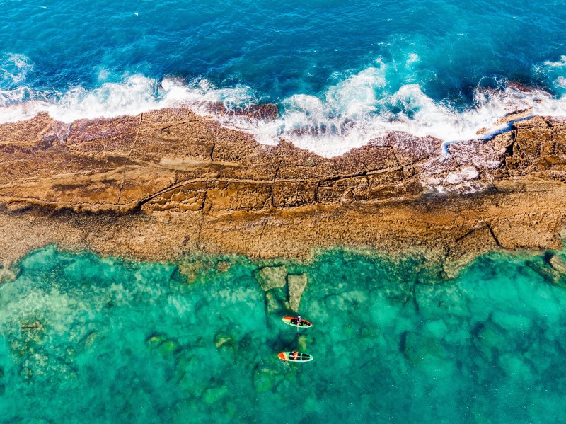 Abgelegenes Stand Up Paddling