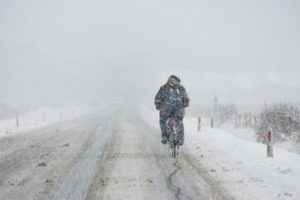 Radfahren im Winter