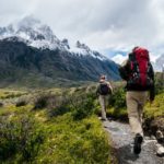 Trekking in den Bergen