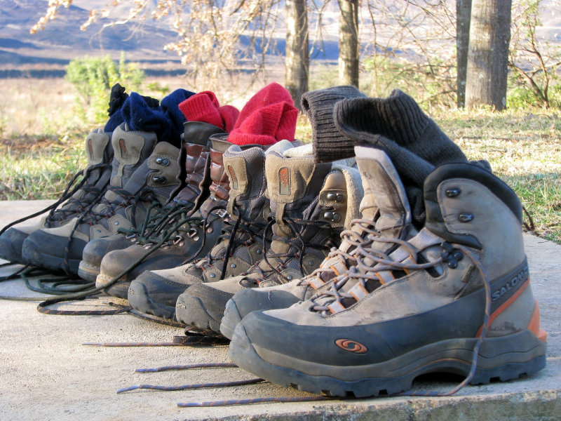 Große Auswahl an Wanderschuhen