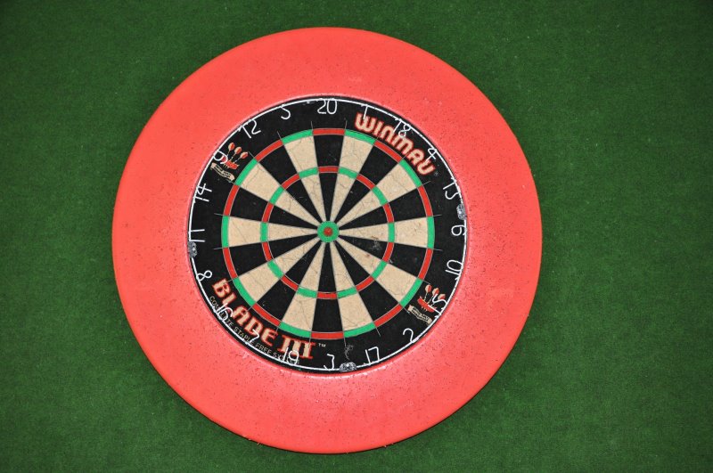 Dartscheibe von Winmau mit Surround-Ring