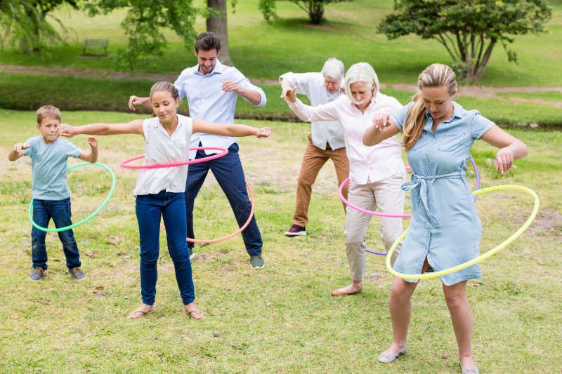 Hula Hoop für die ganze Familie