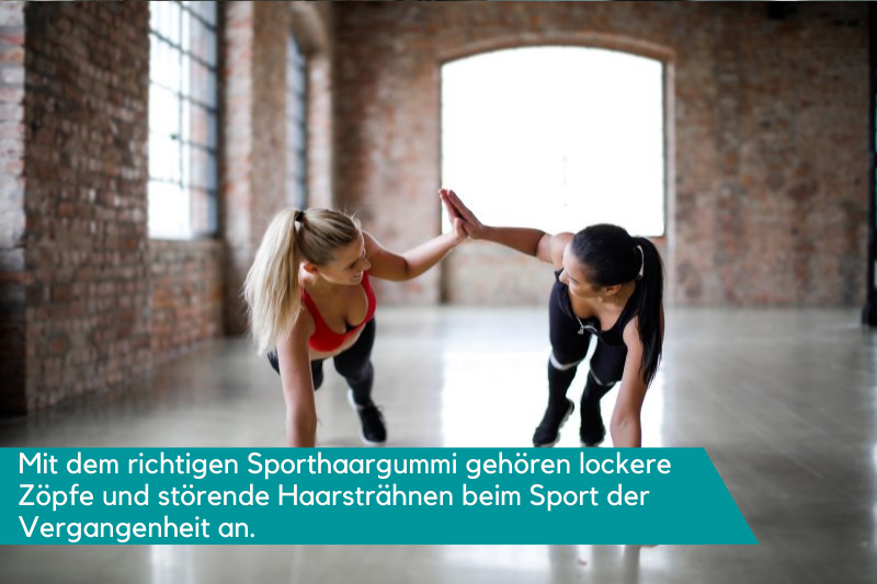 2 Frauen machen gemeinsam Sport