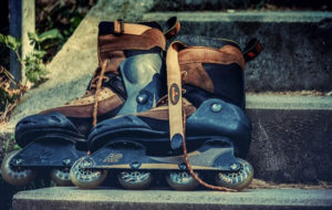 Aggressive Skates ist eine Extremsportart.