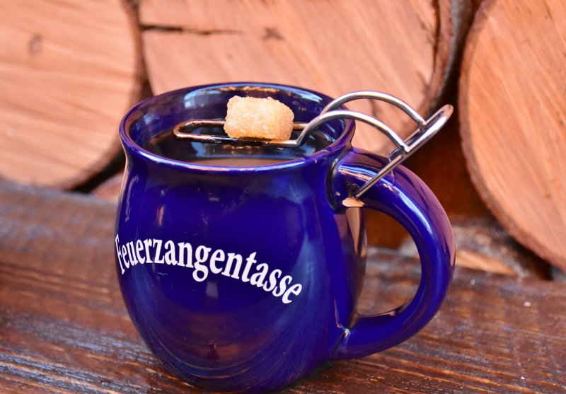 Zangenbowle auf dem Weihnachtsmarkt 