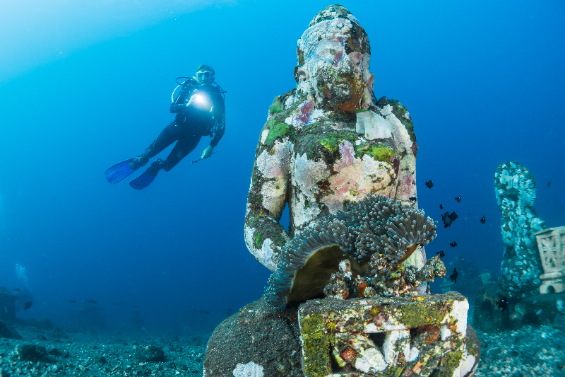 Indonesien Bali: tauchen und schnorcheln