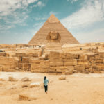 Ägypten Pyramide und Sphinx von Gizeh