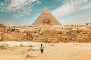 Ägypten Pyramide und Sphinx von Gizeh