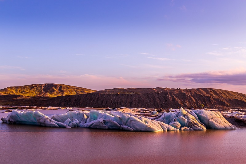 Gletscher vor Island