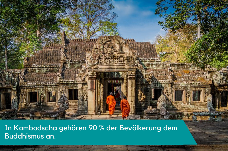 Packliste Kambodscha buddhistischer Tempeln