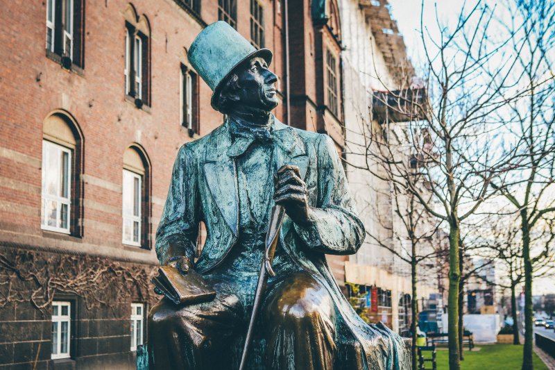 Statue von Hans Christian Andersen