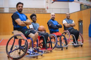 Eine Basketballmannschaft