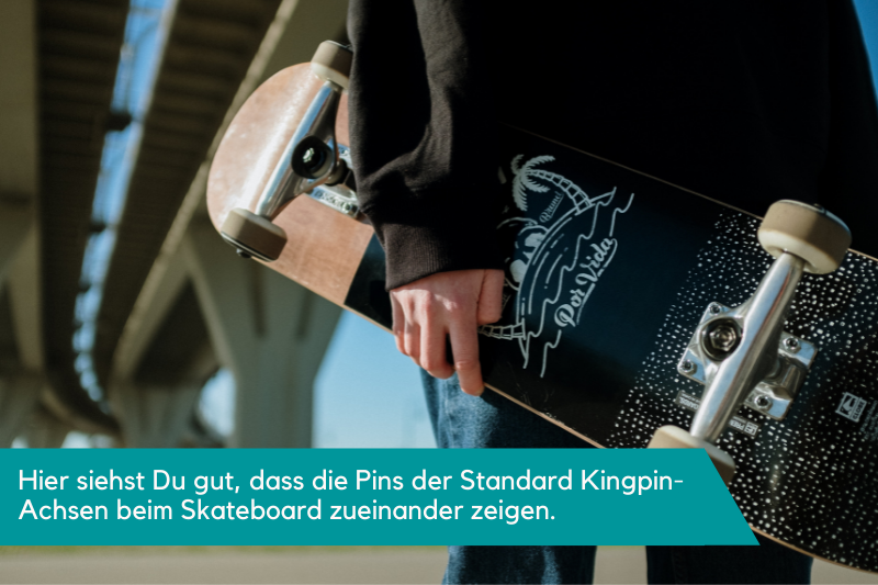 Standard Kingping Achsen beim Skateboard