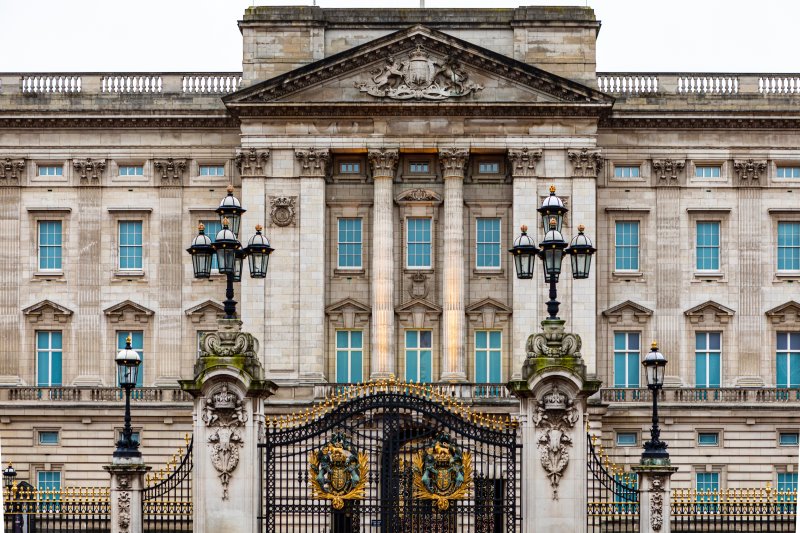 Der Buckingham Palace im Herzen Londons.