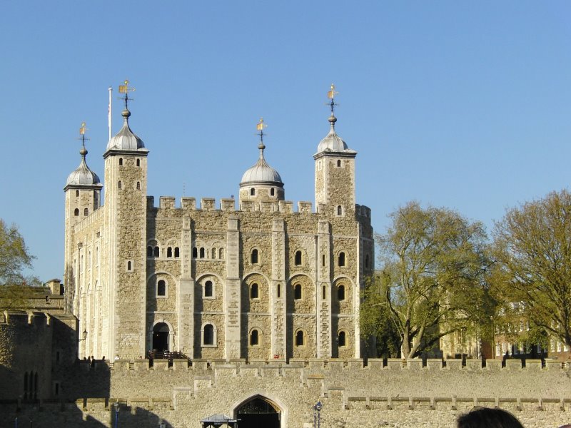 Der Tower of London in Tower Hamlets.