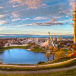 Der Anblick auf den Olympiapark.