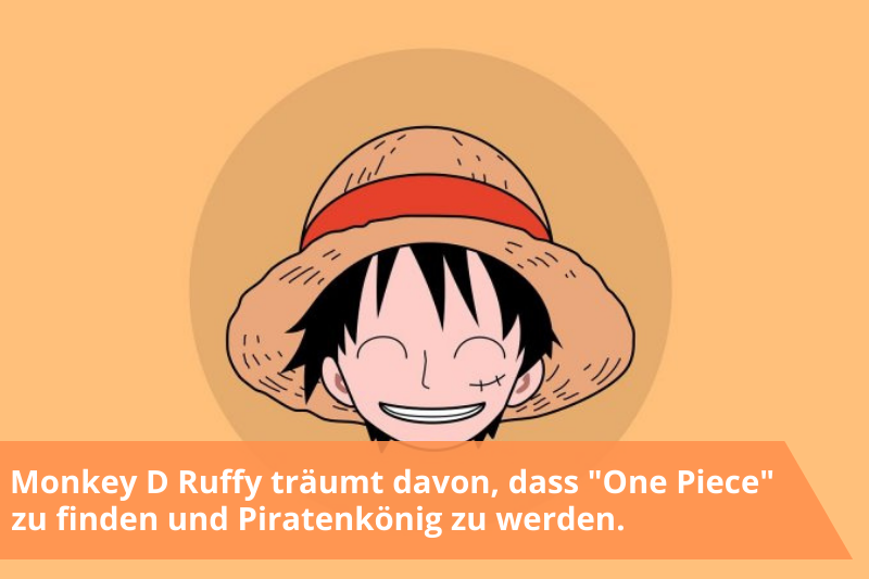 Ein Mann mit Strohut, namens Monkey D Ruffy.